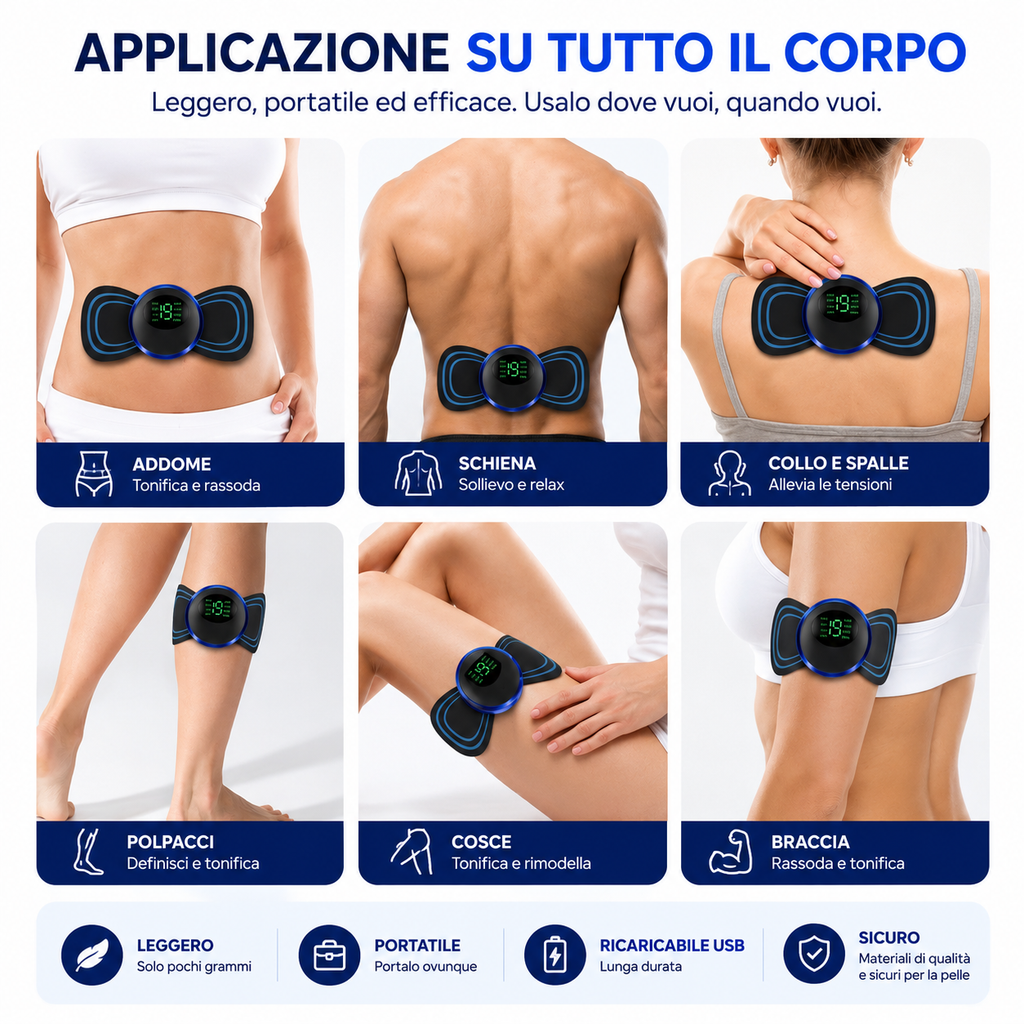 Massaggiatore Muscolare EMS