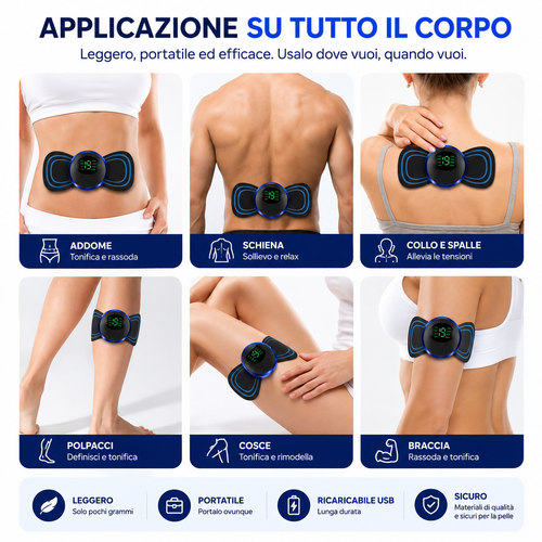 Massaggiatore Muscolare EMS